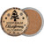 Christmas Is Coming Novelty Circle Coaster Set of 4 3.5" Coaster (Sets of 4) (CC)