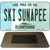Ski Sunapee New Hampshire Novelty Metal Magnet 3.5" x 2" Magnet (M)