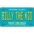 Billy The Kid New Mexico Teal Novelty Metal License Plate