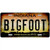 Bigfoot Indiana Novelty Metal License Plate Tag
