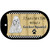 Cocker Spaniel Pencil Sketch Novelty Metal Dog Tag Necklace 2" x 1"