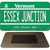 Essex Junction Vermont State License Plate Tag Novelty Magnet M-10668 3.5" x 2"