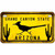 Arizona Grand Canyon State Metal Novelty License Plate