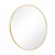 Round 24-inch Circular Bathroom Wall Mirror with Gold Frame