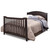 SF Home Espresso Solid Wood Convertible Crib - Toddler Bed Sold Separately
