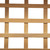 Solid Fir Wood Trellis Elevated Garden Raised Planter Bed with Wheels