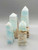 1 kg 3-5" (4-4/pk) Caribbean Calcite obelisk