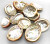 (pack of 100) 2" - 3" Abalone Shell incense burner