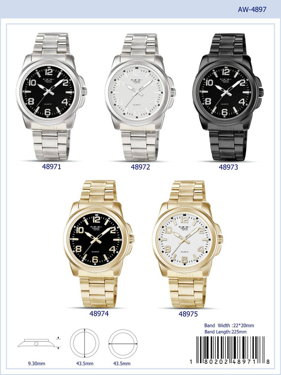 4897 - Metal Band Watch