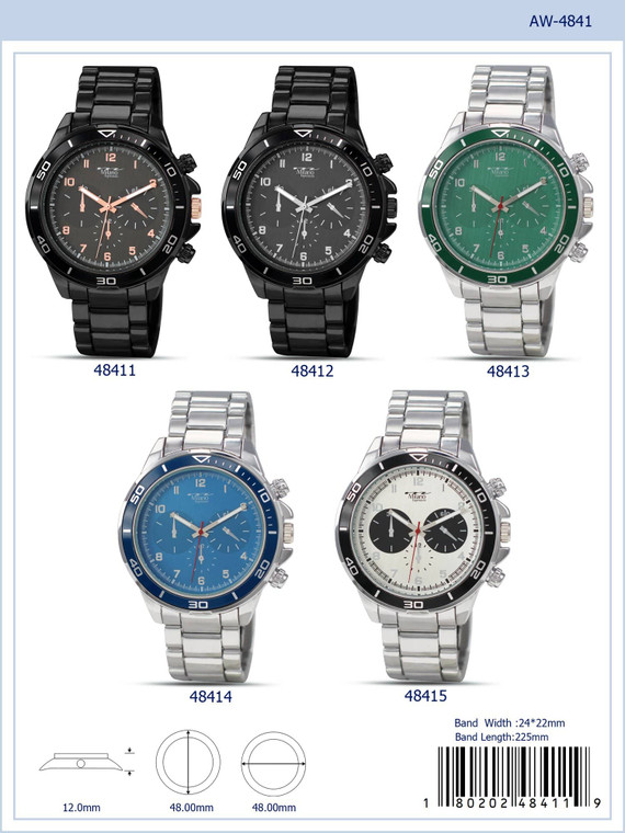 4841 - Metal Band Watch