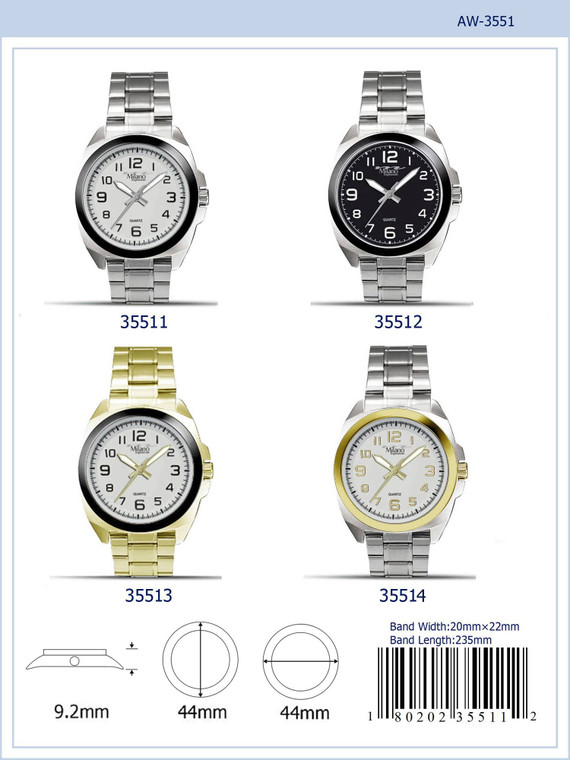 3551 - Metal Band Watch