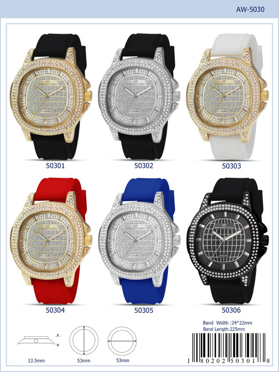 5030 - Iced Out Watch