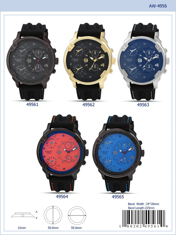 4956 - Silicon Band Watch