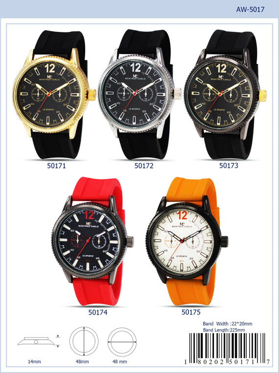 5017 - Silicon Band Watch
