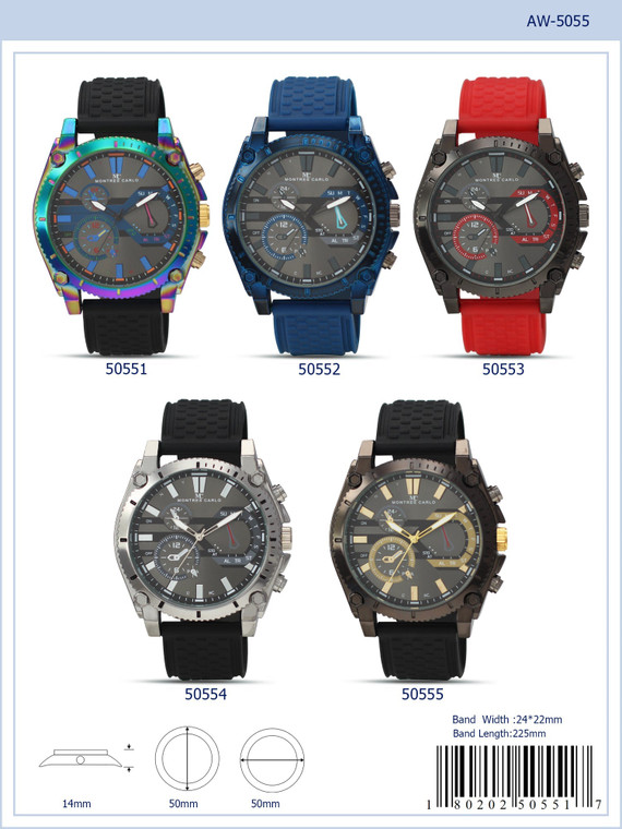 5055 - Silicon Band Watch