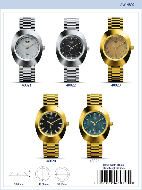 4802 - Metal Band Watch