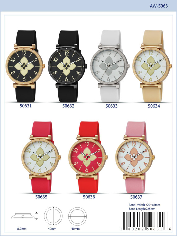 5063 - Silicon Band Watch