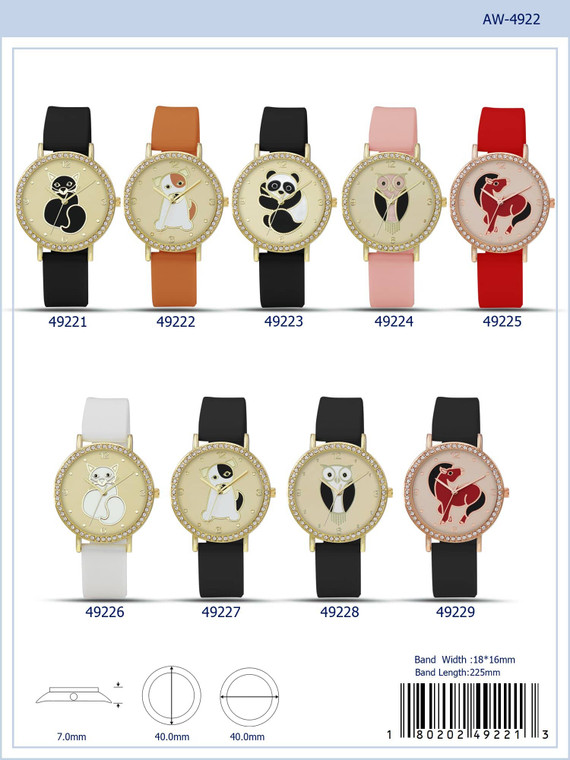 4922 - Silicon Band Watch