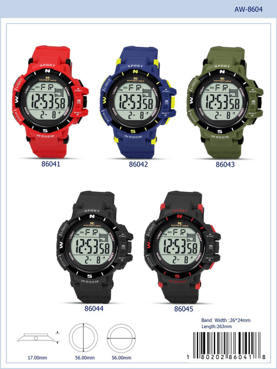8604 - Digital Watch