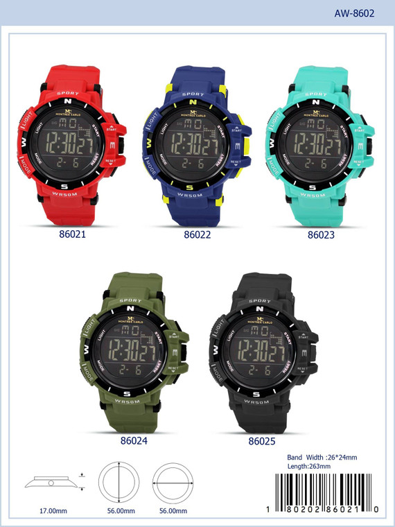 8602 - Digital Watch