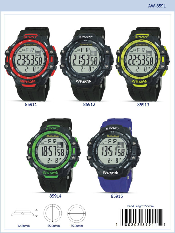 8591 - Digital Watch