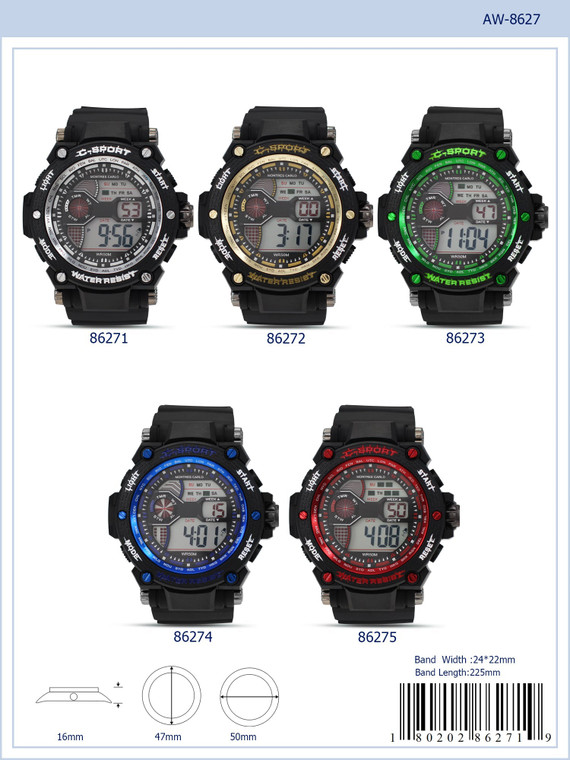 8627 - Digital Watch
