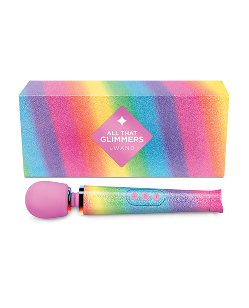 'le Wand Petite Rechargeable Vibrating Massager - Rainbow
