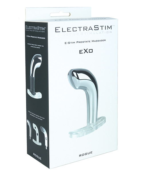 'electrastim Exo Rogue Prostate Massager - Silver