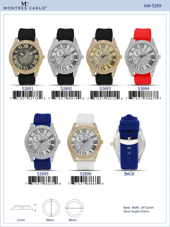 5269 - Silicone Band Watch