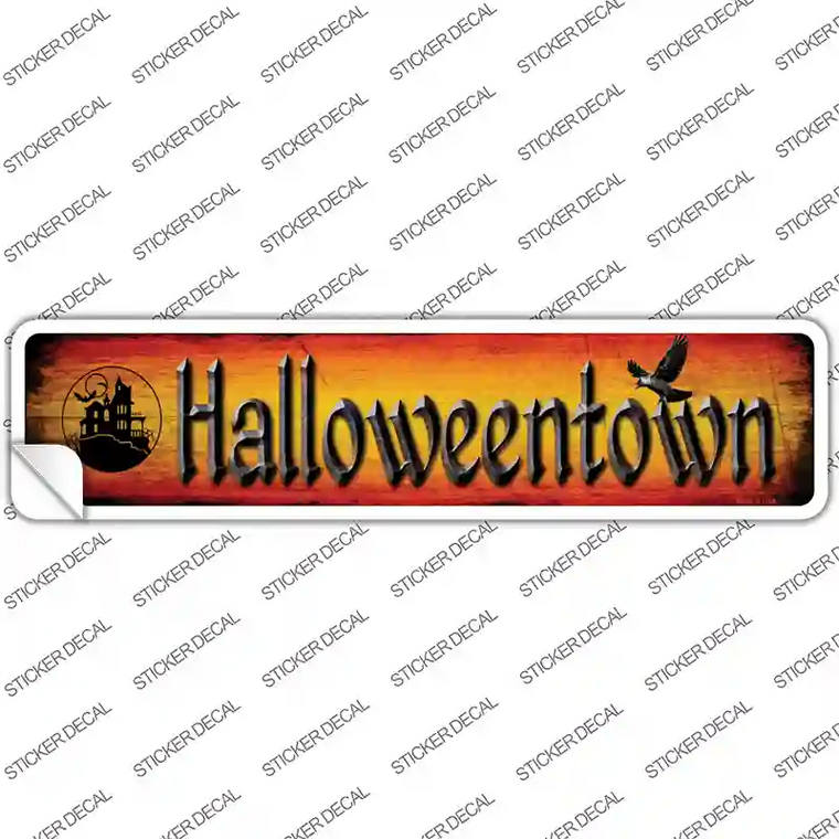Halloweentown Novelty Narrow Sticker Decal X-Large