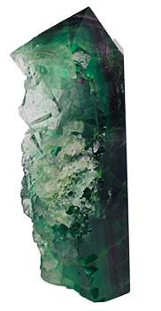 4.3# Fluorite, Natural 1 Side Obelisk