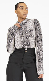 Sydney Blouse - Snakeskin Sydney Blouse - Snakeskin
