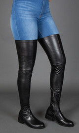  Thigh High Stretch Riding Boots - Regular Fit