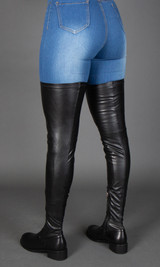  Thigh High Stretch Riding Boots - Slim Fit