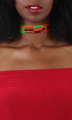 Kente   Choker