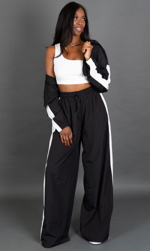 Chill Day Tracksuit - Black & White Chill Day Tracksuit - Black & White