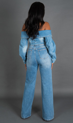 Sienna Denim Jacket - Medium Wash