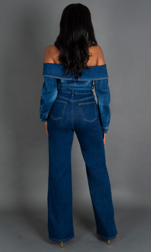 Sienna Denim Jacket - Dark Wash