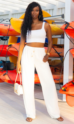 Harlow Pants - White