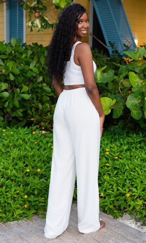 Harlow Pants - White