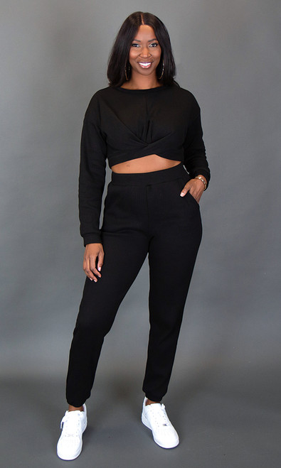  Weekend Leisure Top - Black