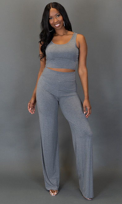 Tall Women's Gray Lounge Pants | Tall Loungewear