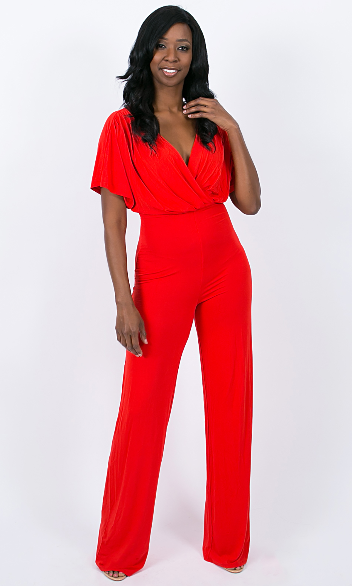 Tall Women's Wrap \u0026 Surplice Jumpsuits 