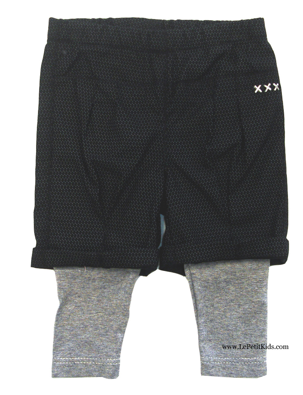 Grey Moody Tiger Shorts with Leggings 2T - 3T — Retykle