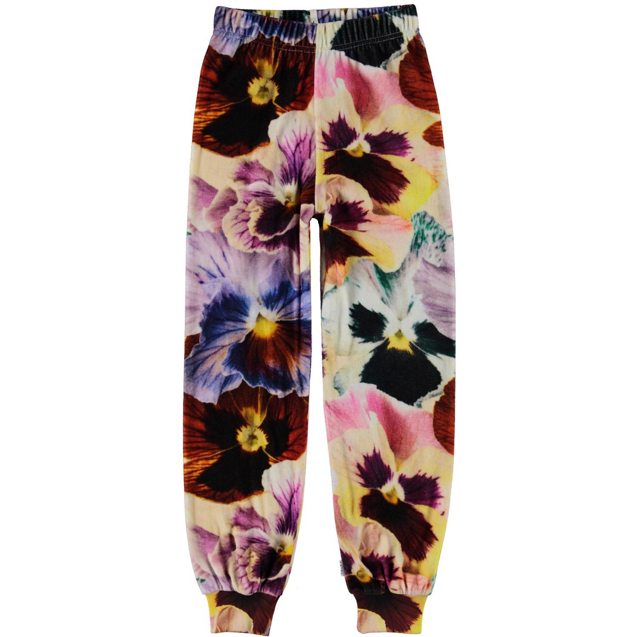 MOLO Amina Pants - Floral Velour - Le Petit Kids