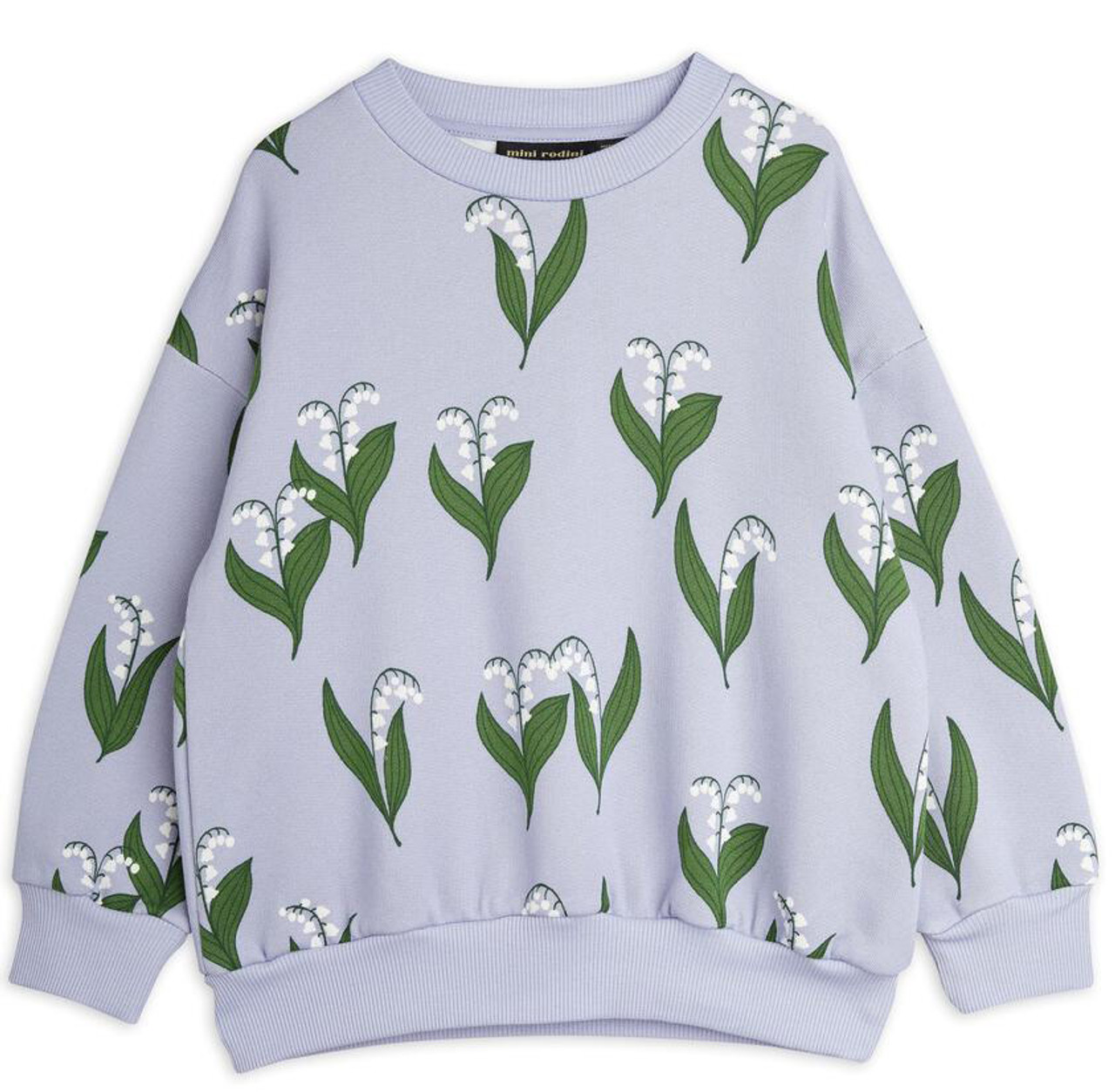 Mini Rodini graphic-print sweatshirt - Grey