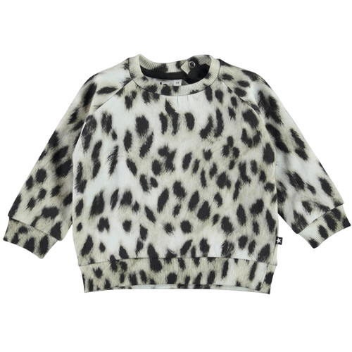  MOLO Disco Top - Snowy Leo Fur (6W21J205-6403 )