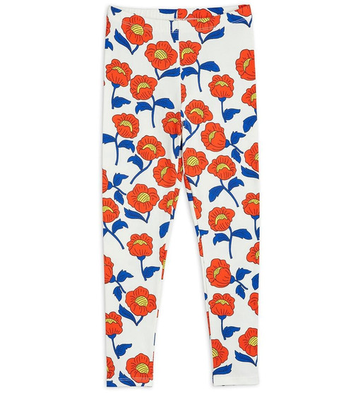 MINI RODINI Flowers Leggings 2323010442