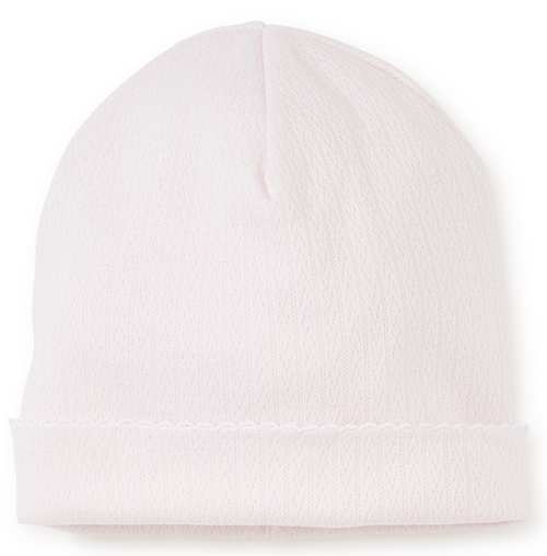 Kissy Kissy Pink Pointelle Hat (14106-pink)