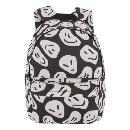 MOLO MIO Big Backpack - Smile on Black (Smile on Black)